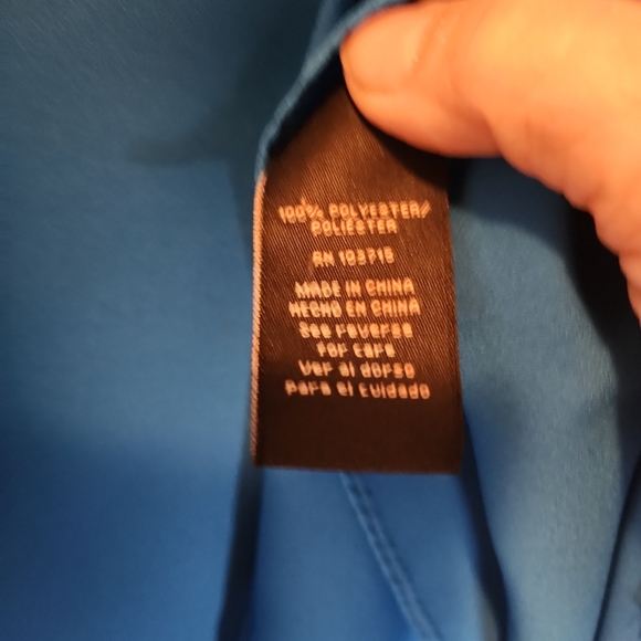 Zac n Rachel blue  layette front tunic - Picture 2 of 3